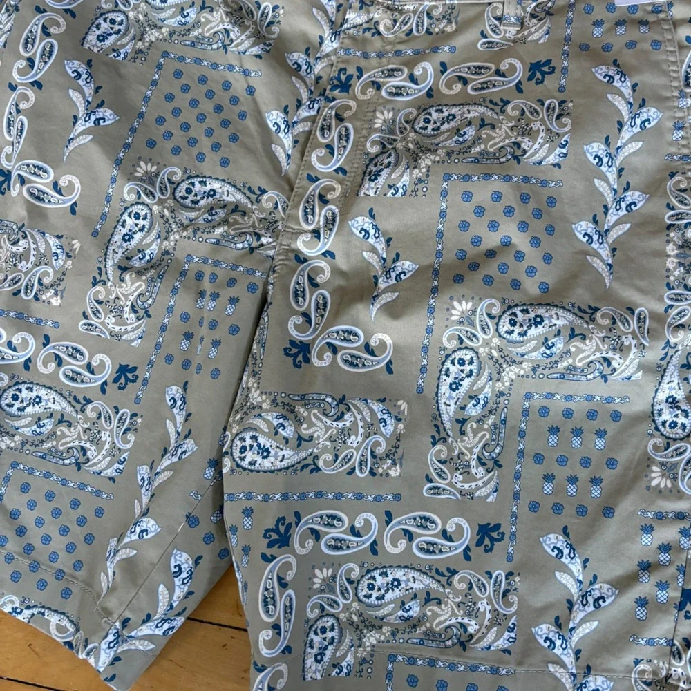 Tommy Bahama Boracay Shorts Mens 38 Paisley Bandana 9